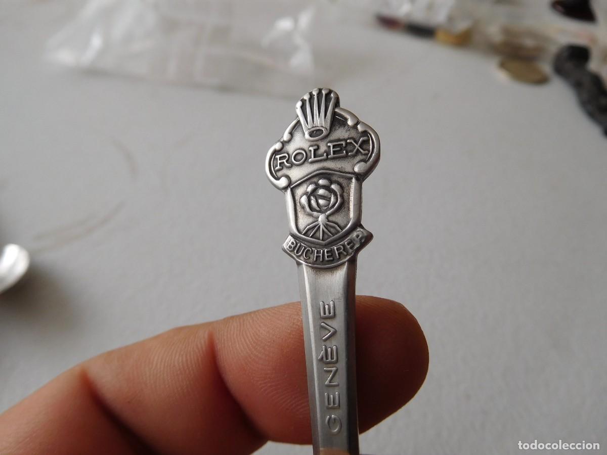 Coleccionismo: Cucharita de propaganda Rolex - Foto 2