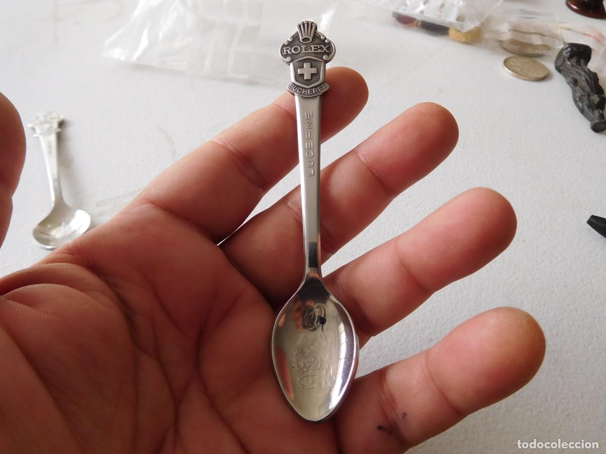 Coleccionismo: Cucharita de propaganda Rolex - Foto 1