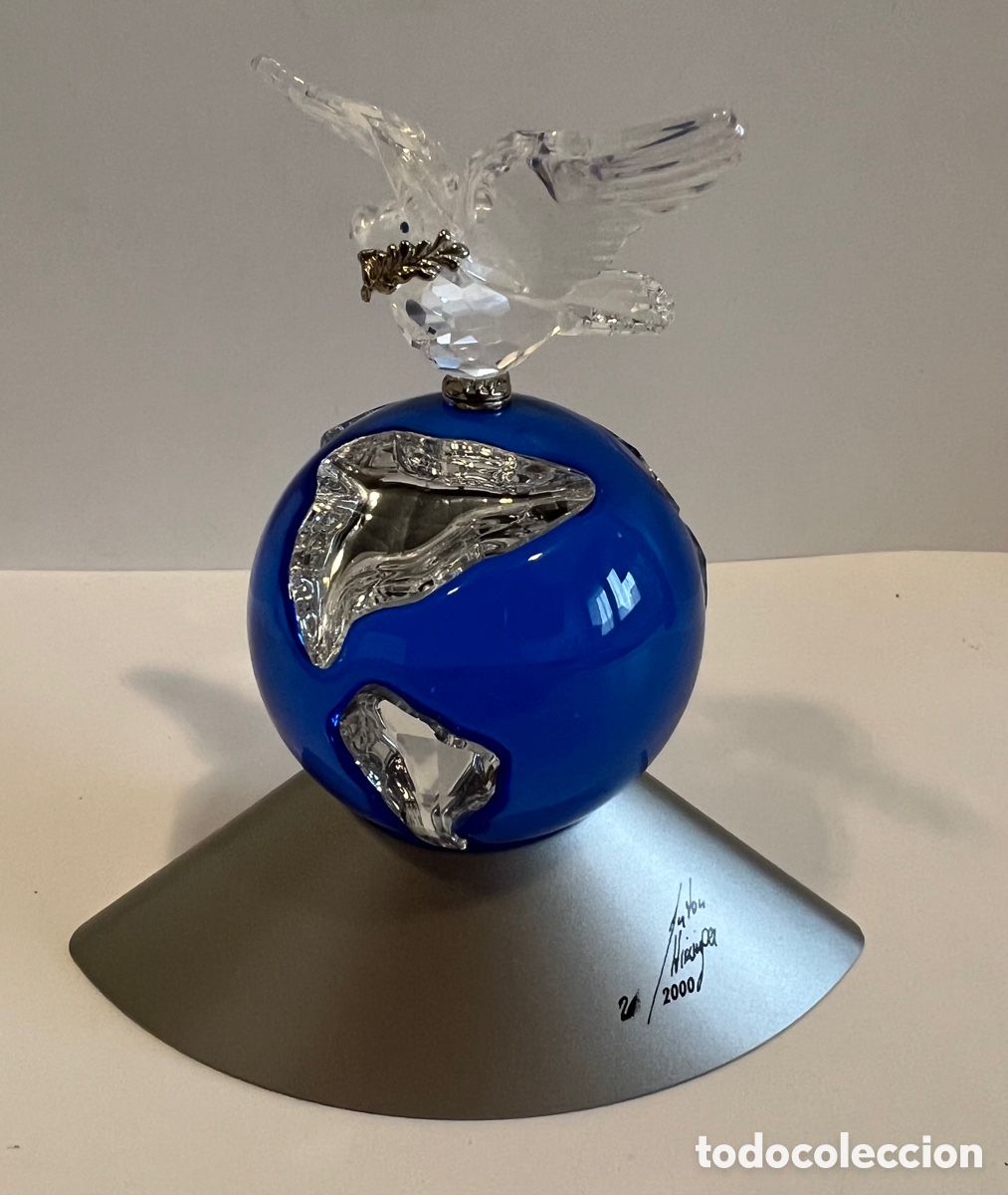 Coleccionismo: Figura Swarovski 2000 crystal planet - Foto 2