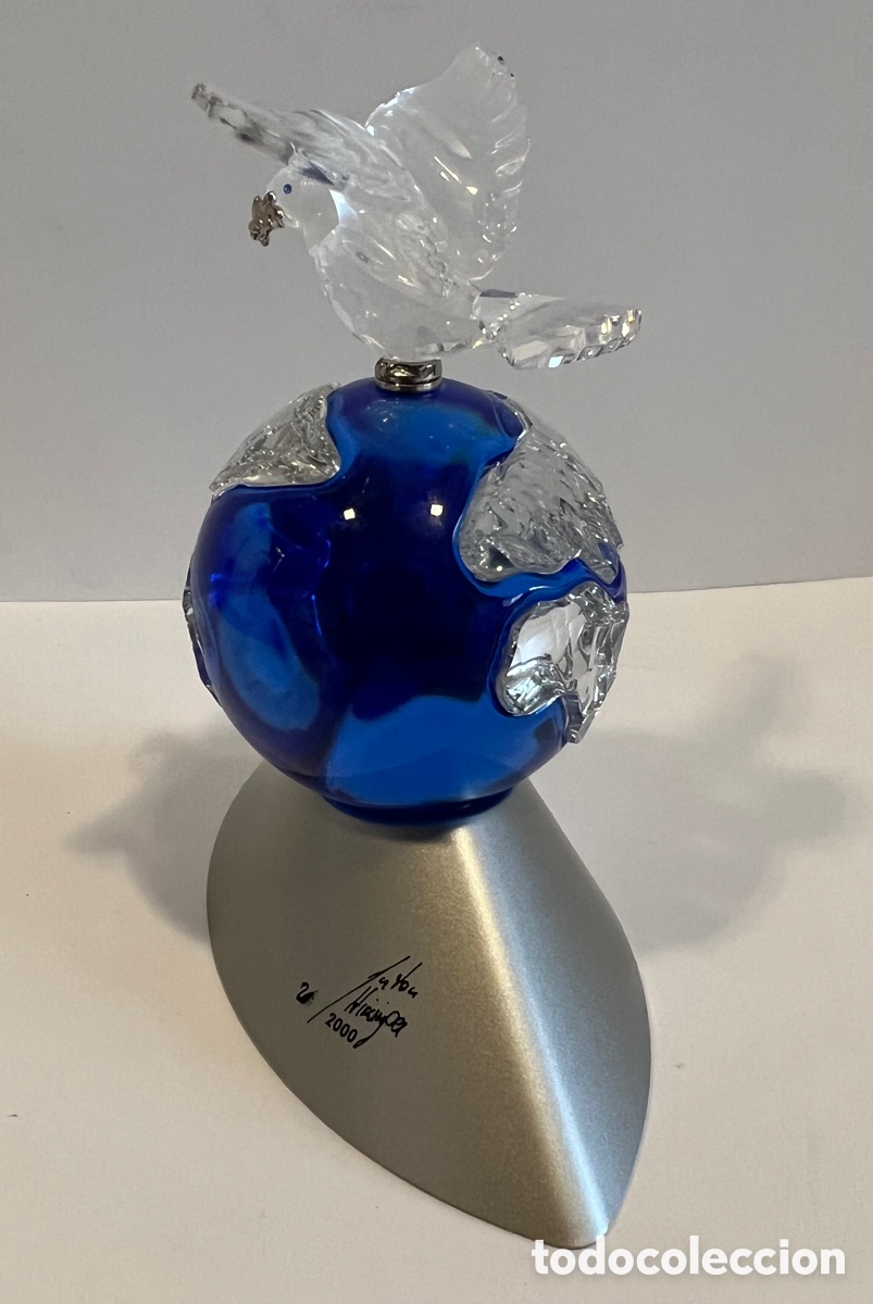 Coleccionismo: Figura Swarovski 2000 crystal planet - Foto 3