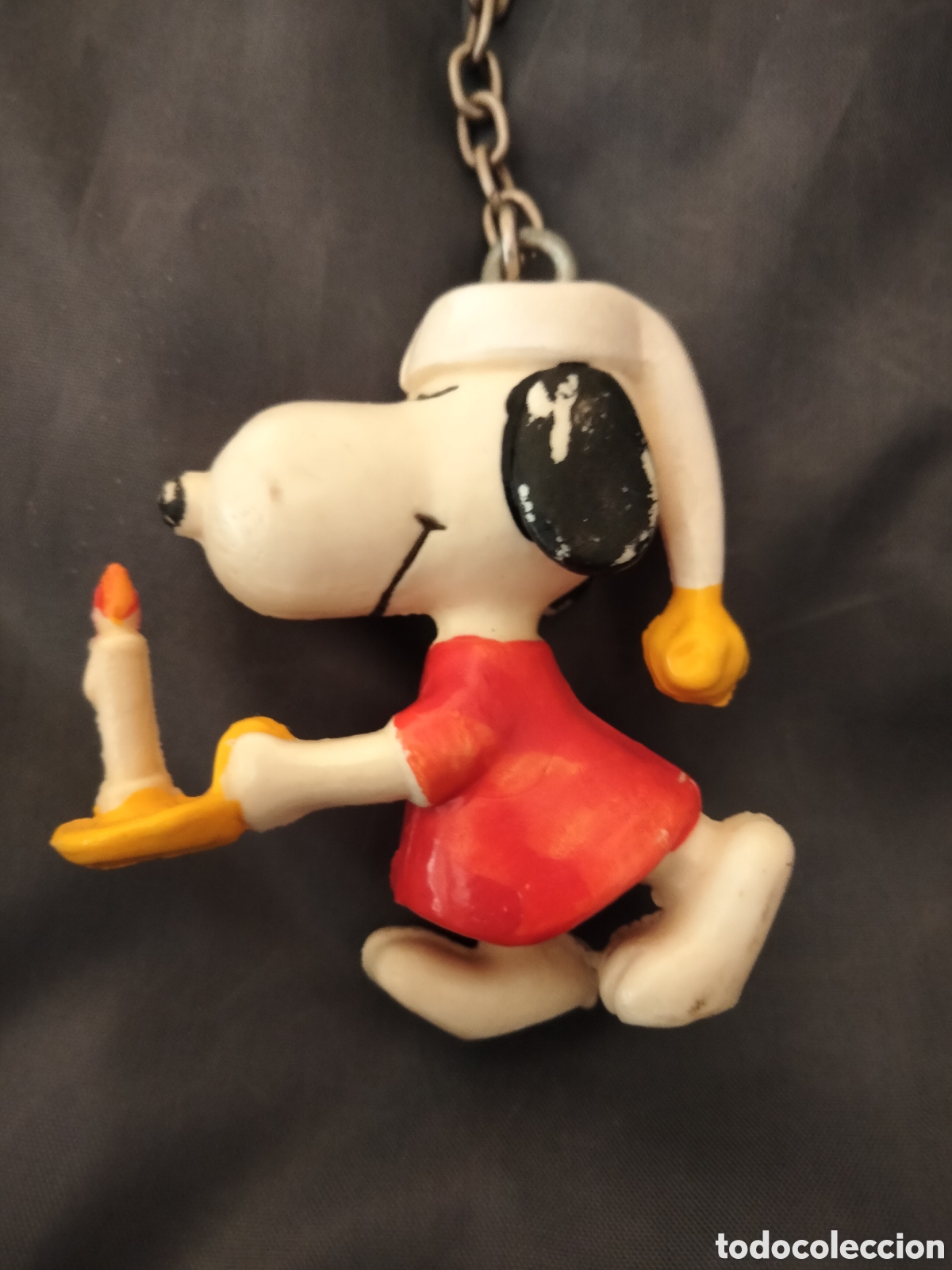 Coleccionismo: Snoopy antiguo llavero