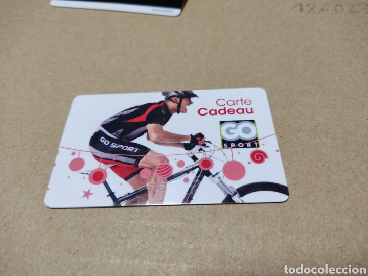 Coleccionismo: Tarjeta compra go sport ciclismo