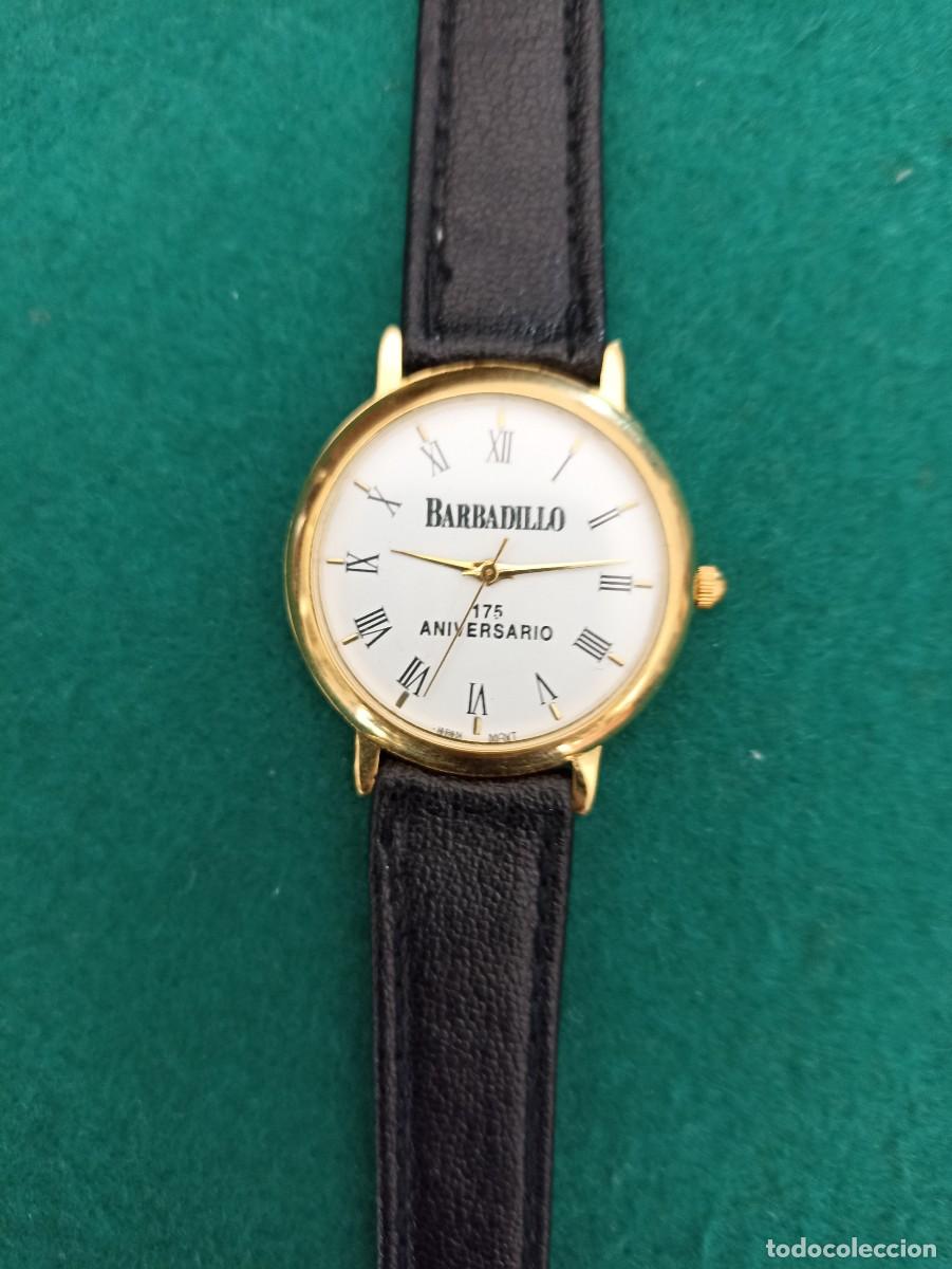 Coleccionismo: Reloj de pulsera. 175 Aniversario BARBADILLO. Chapado en oro