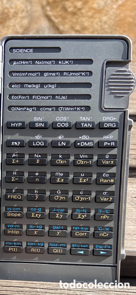 Coleccionismo: Calculadora cient&iacute;fica Texas Instrument SC-10 - Foto 4