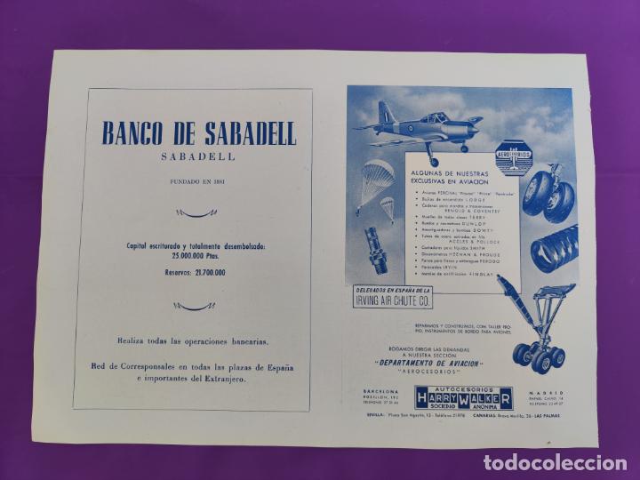 Coleccionismo: HOJA PUBLICITARIA A&Ntilde;OS 50. AUTOCESORIOS HARRY WALKER, PIRELLI..... PUBLICIDAD EN DOS CARAS