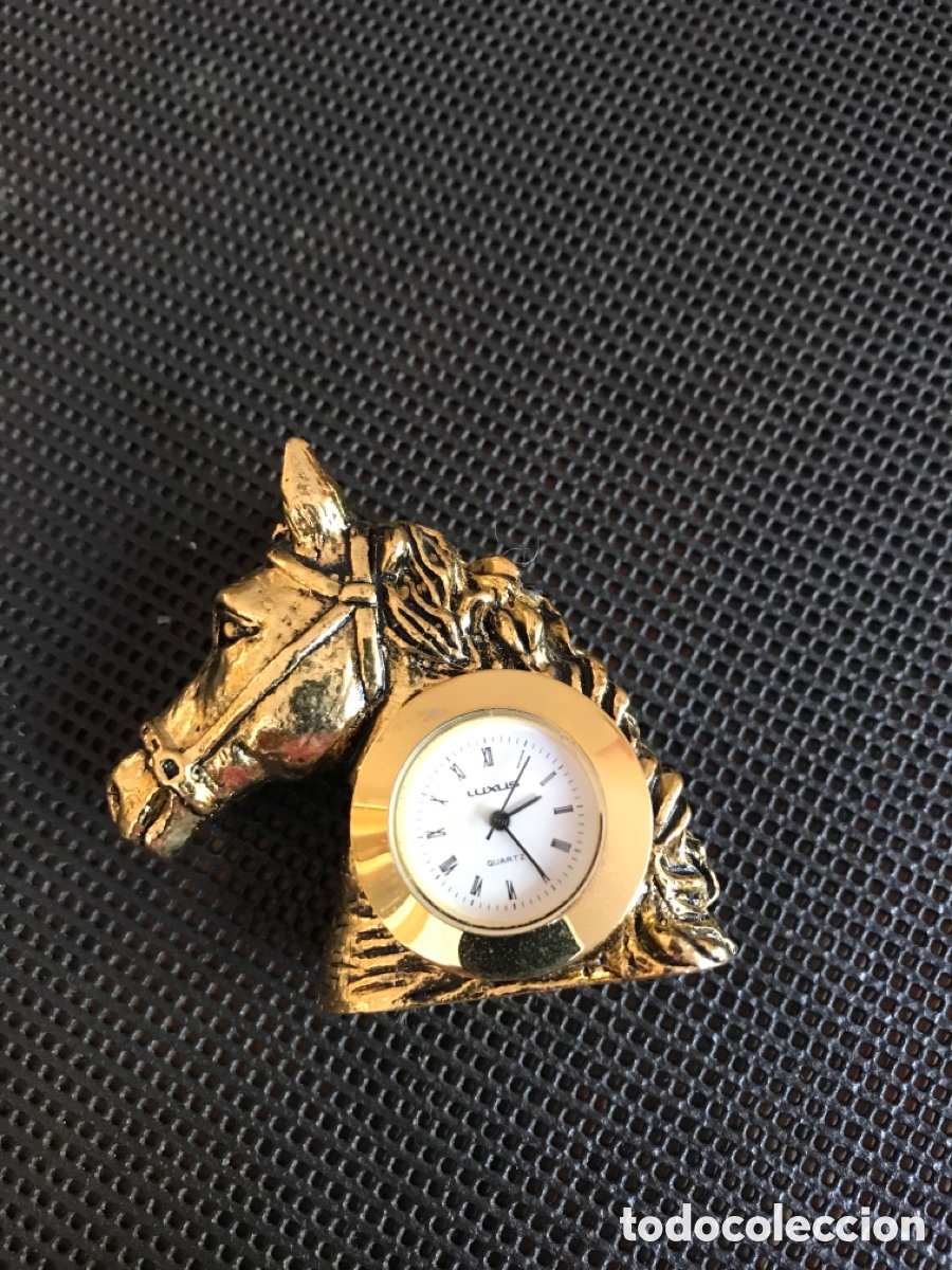 Coleccionismo: Reloj bronce caballo - Foto 11