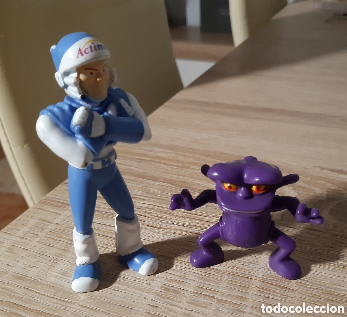 Coleccionismo: Equipo Actimel de Danone figuras pvc - Foto 1