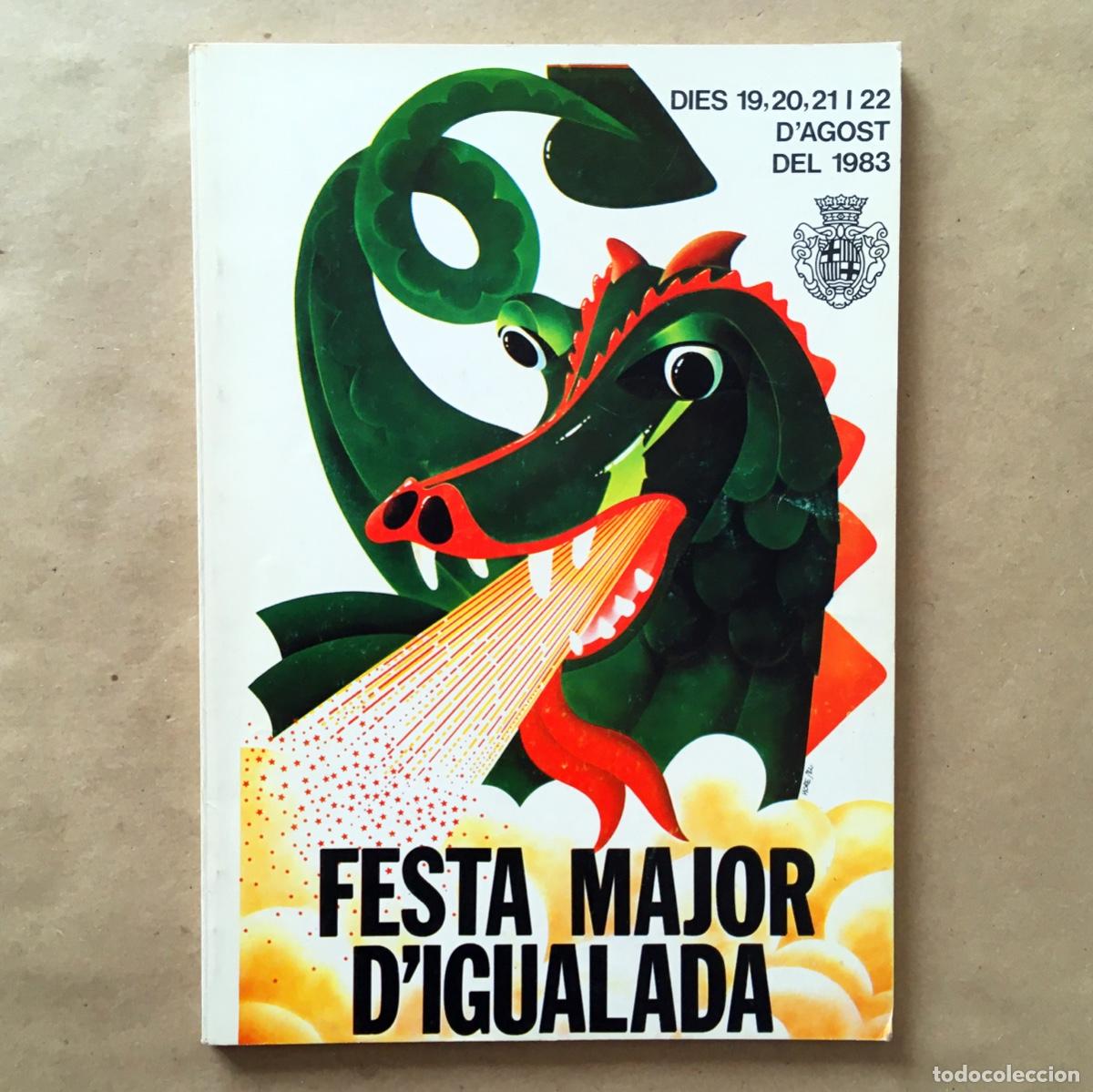 Coleccionismo: PROGRAMA FIESTAS FESTA MAJOR DE IGUALADA 1983