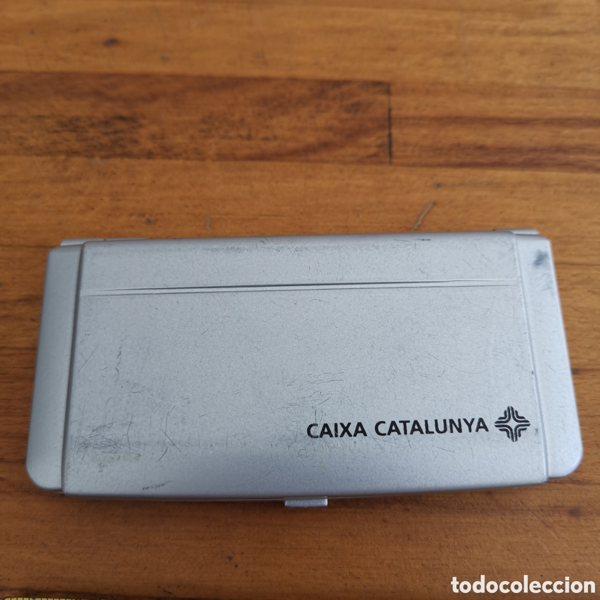 Coleccionismo: Calculadora solar de los a&ntilde;os 1990s de Caixa Catalunya