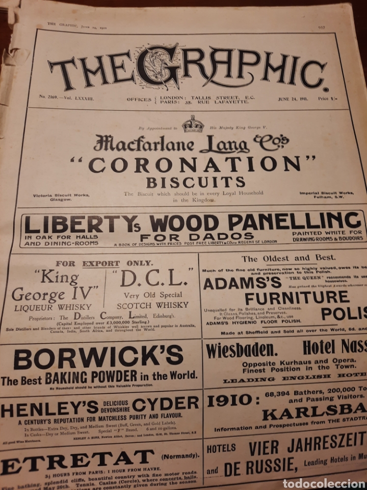 Coleccionismo: REVISTA THEGRAPMIC - Foto 1