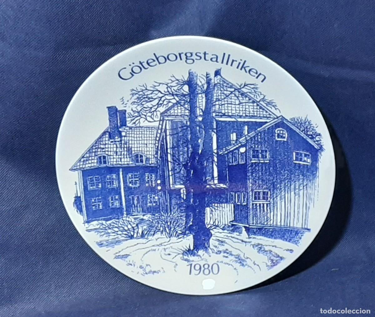 Coleccionismo: Plato conmemorativo Gotemburgo 1980