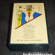 Coleccionismo: LE JEU DE MARSEILLE, GRIMAUD, 1983. OSCAR DOMÍNGUEZ, ANDRÉ BRETON, WILFREDO LAM… CARTAS SURREALISTAS