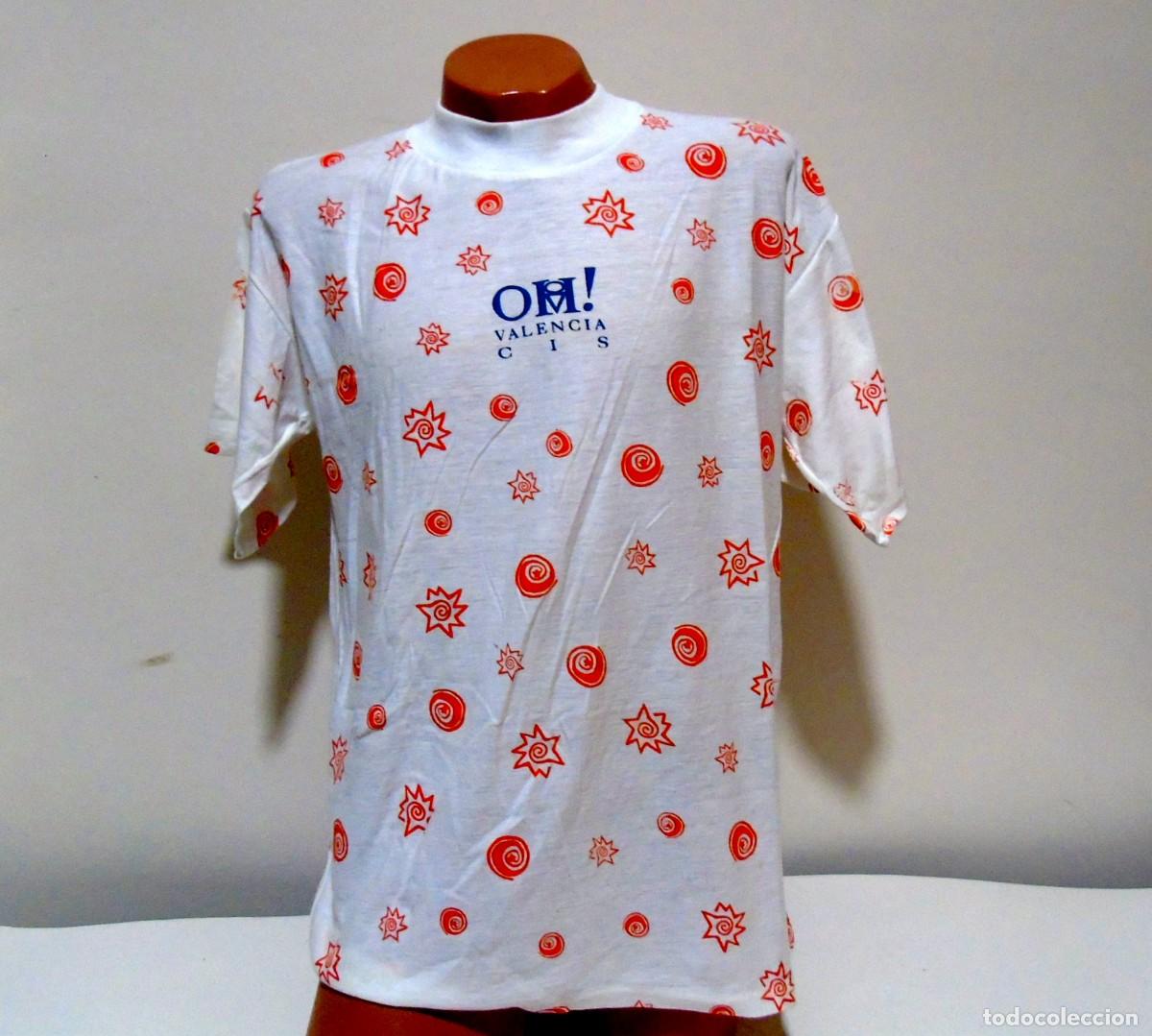 Collectionnisme: CAMISETA OH VALENCIA A&Ntilde;O 1990 MOD. COLOR IMAGEN SONIDO