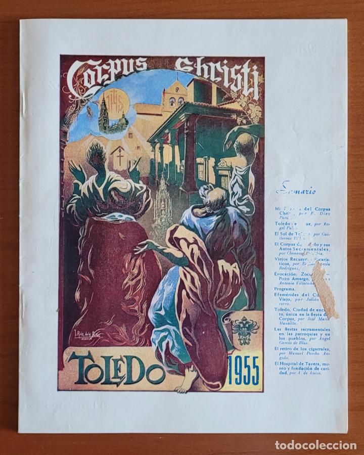 Coleccionismo: Programa oficial Corpus Chirsti 1955 - Foto 1