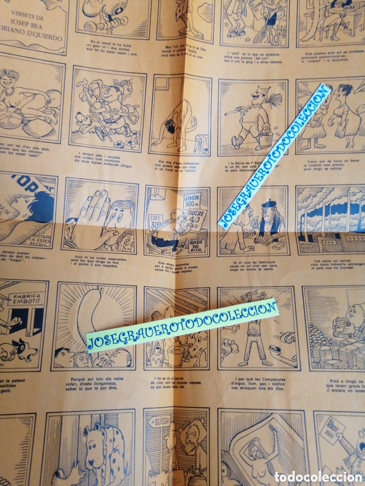 Coleccionismo: FALLA DEL C&Iacute;RCULO DE BELLAS ARTES 1976 (dif&iacute;cil de conseguir) EXPLICACIO DE LA FALLA - Foto 2