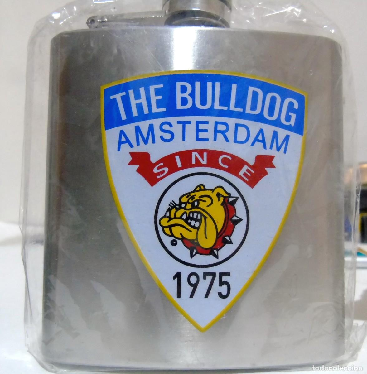 Collectionnisme: THE BULLDOG AMSTERDAM - PETACA DE ACERO