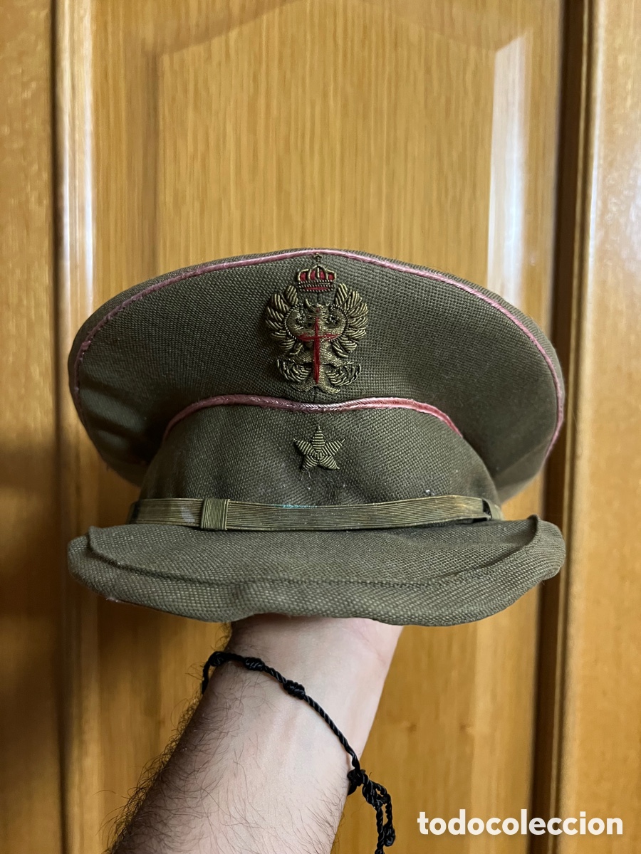 antigua gorra militar - Compra venta en todocoleccion