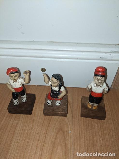 Coleccionismo: LOTE 3 FIGURITAS BAILARINES T&Iacute;PICOS (A&Ntilde;OS 60-70)