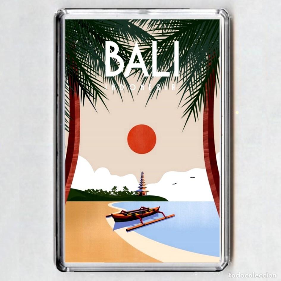 Coleccionismo: IMAN acr&iacute;lico NEVERA - BALI - Foto 1