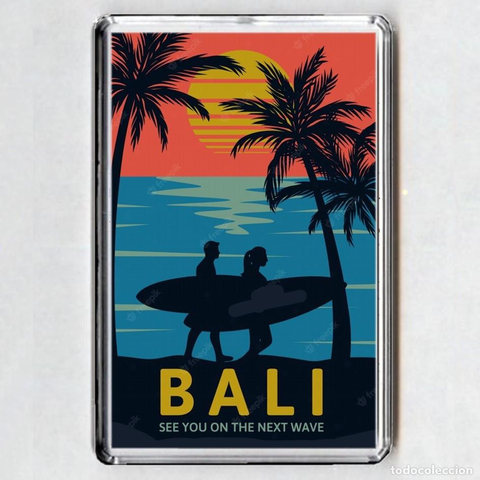 Coleccionismo: IMAN acr&iacute;lico NEVERA - BALI - Foto 1