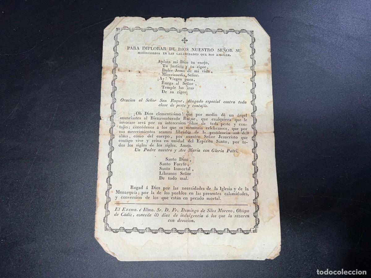 Sammelleidenschaft Papier: ORACI&Oacute;N PARA IMPLORAR DE DIOS NUESTRO SE&Ntilde;OR SU MISERICORDIA. DOMINGO DE SILOS, OBISPO DE C&Aacute;DIZ