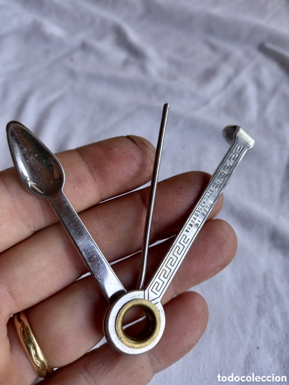 Coleccionismo: APARATO PARA LIMPIAR PIPAS - Foto 8