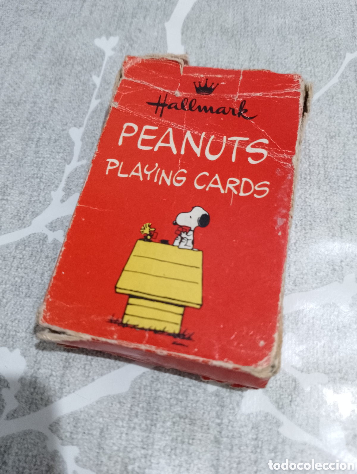 Coleccionismo: Antigua baraja de cartas poker Snoopy Hallmark