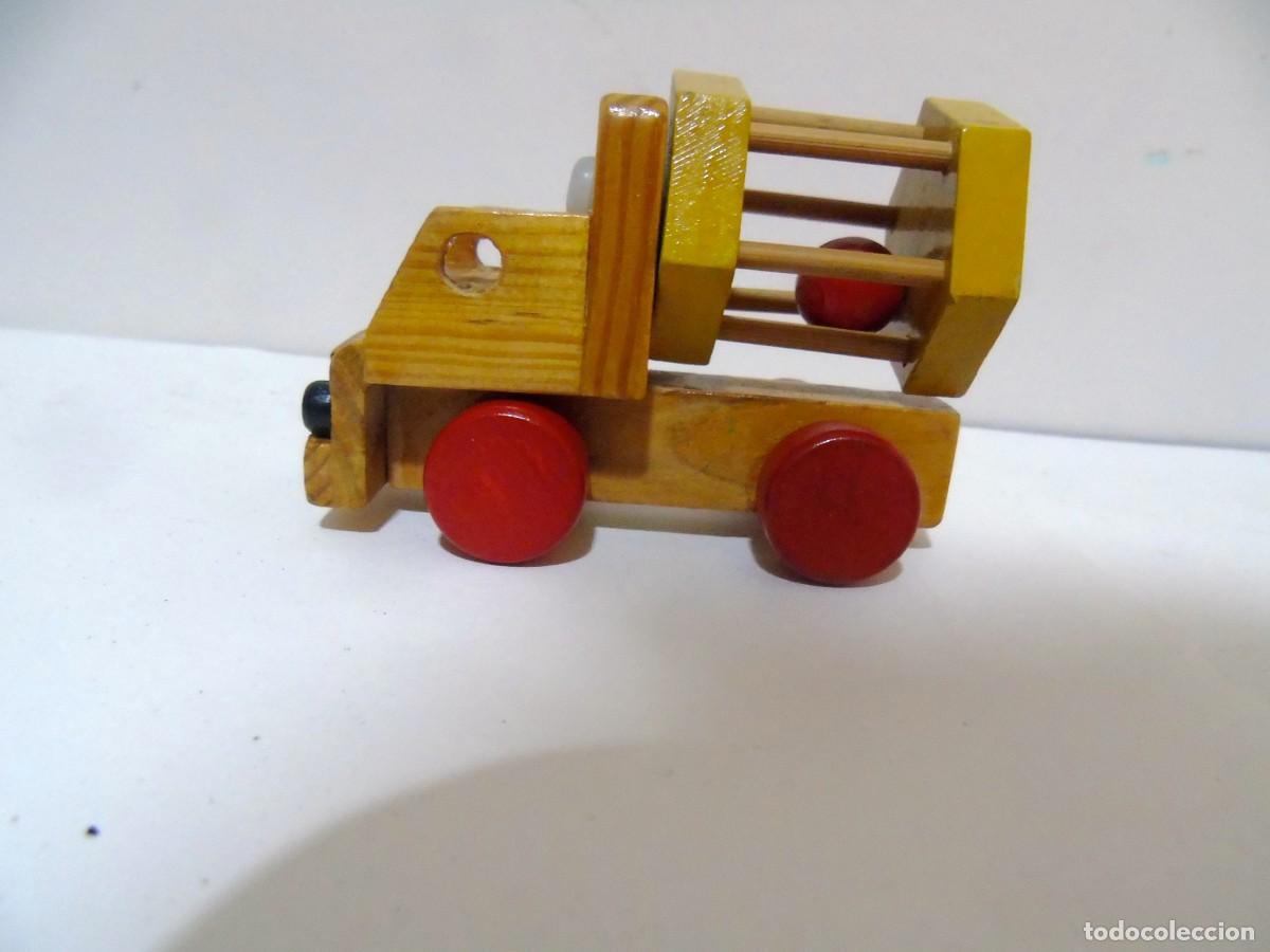 Coleccionismo: cochecito de madera - Foto 1