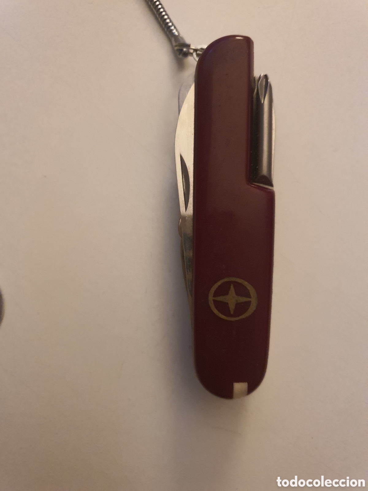 Coleccionismo: Navaja multiusos con cadena. - Foto 2