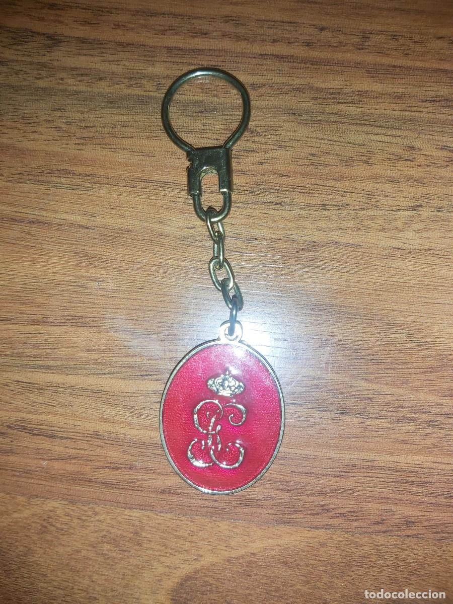 Coleccionismo: Llavero Guardia Civil. Benemerita Policia. Rojo