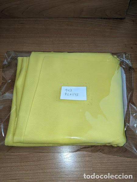 Colecionismo: RETAL PUNTO AMARILLO CANAL&Eacute; 175 X 80