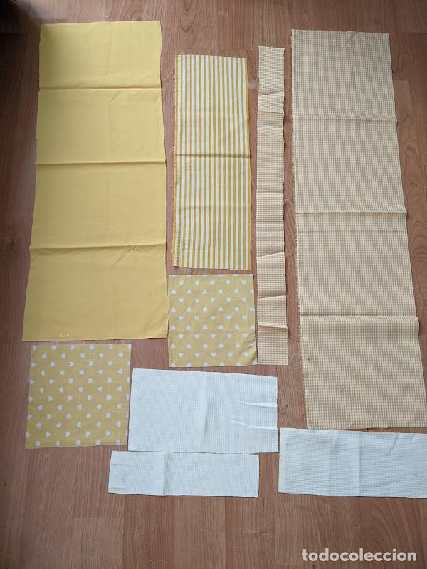 Coleccionismo: RETALES PATCHWORK TONOS AMARILLOS - Foto 2
