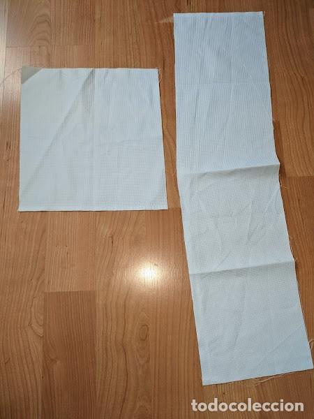 Coleccionismo: RETALES PATCHWORK TONOS AZULES - Foto 4