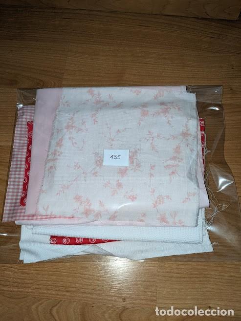 Sammeln: RETALES PATCHWORK TONOS ROSA Y BLANCO