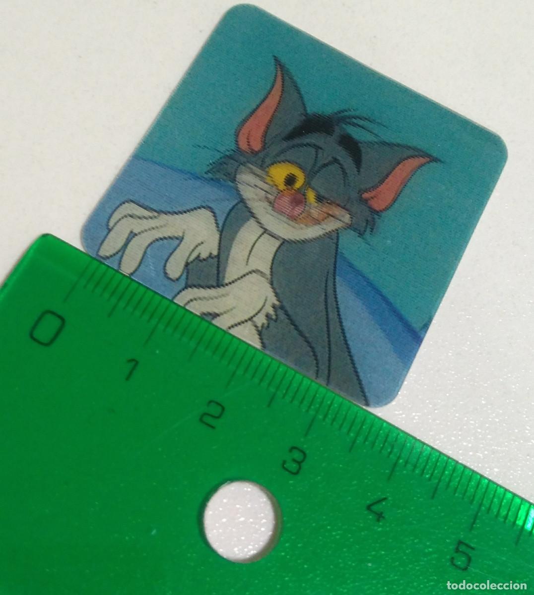 Coleccionismo: skips tarjeta lenticular movimiento serie tv raton gato hanna barbera tom jerry mini card 30 gato