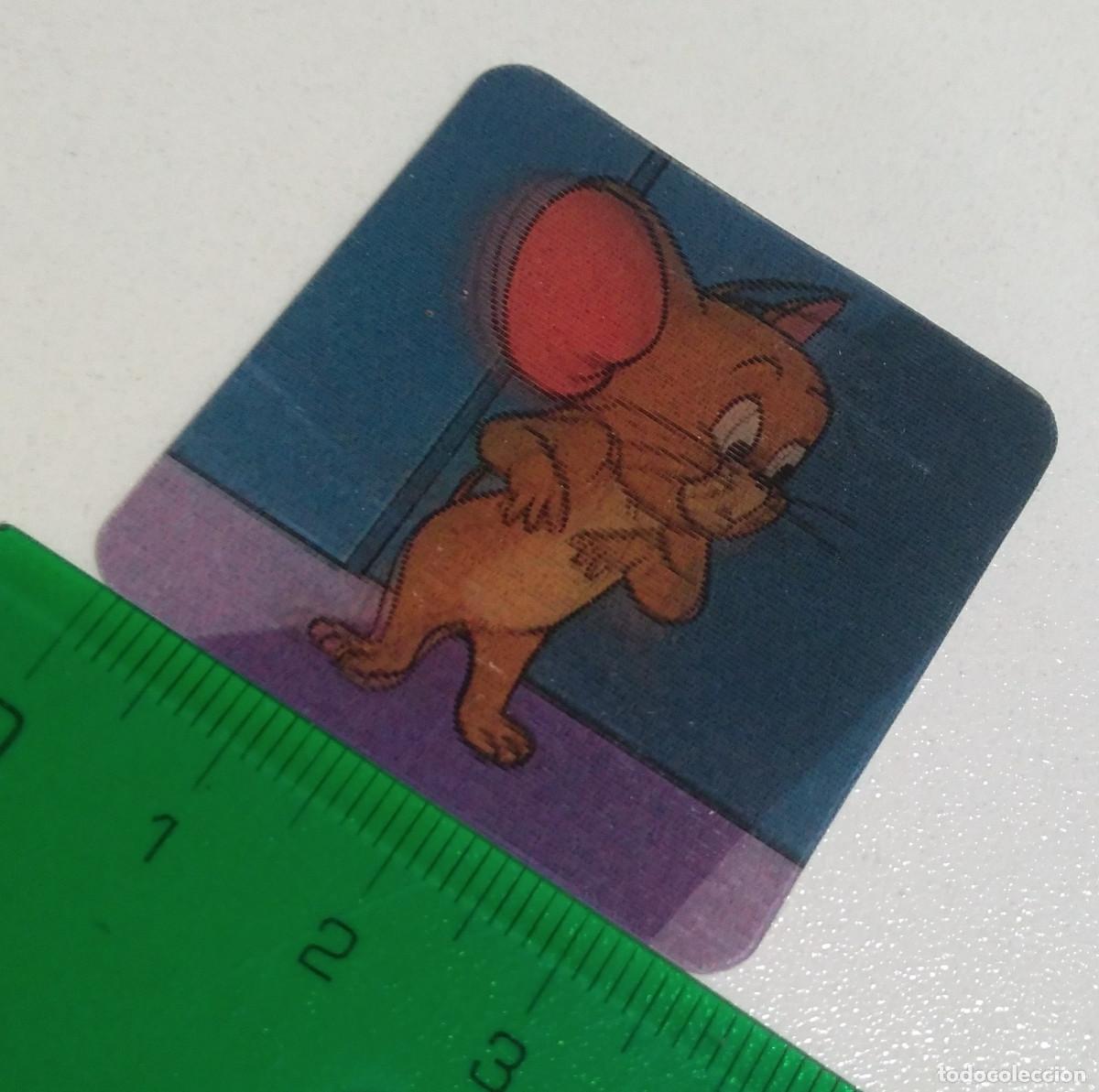 Coleccionismo: skips tarjeta lenticular movimiento serie tv raton gato hanna barbera tom jerry mini card 22 022