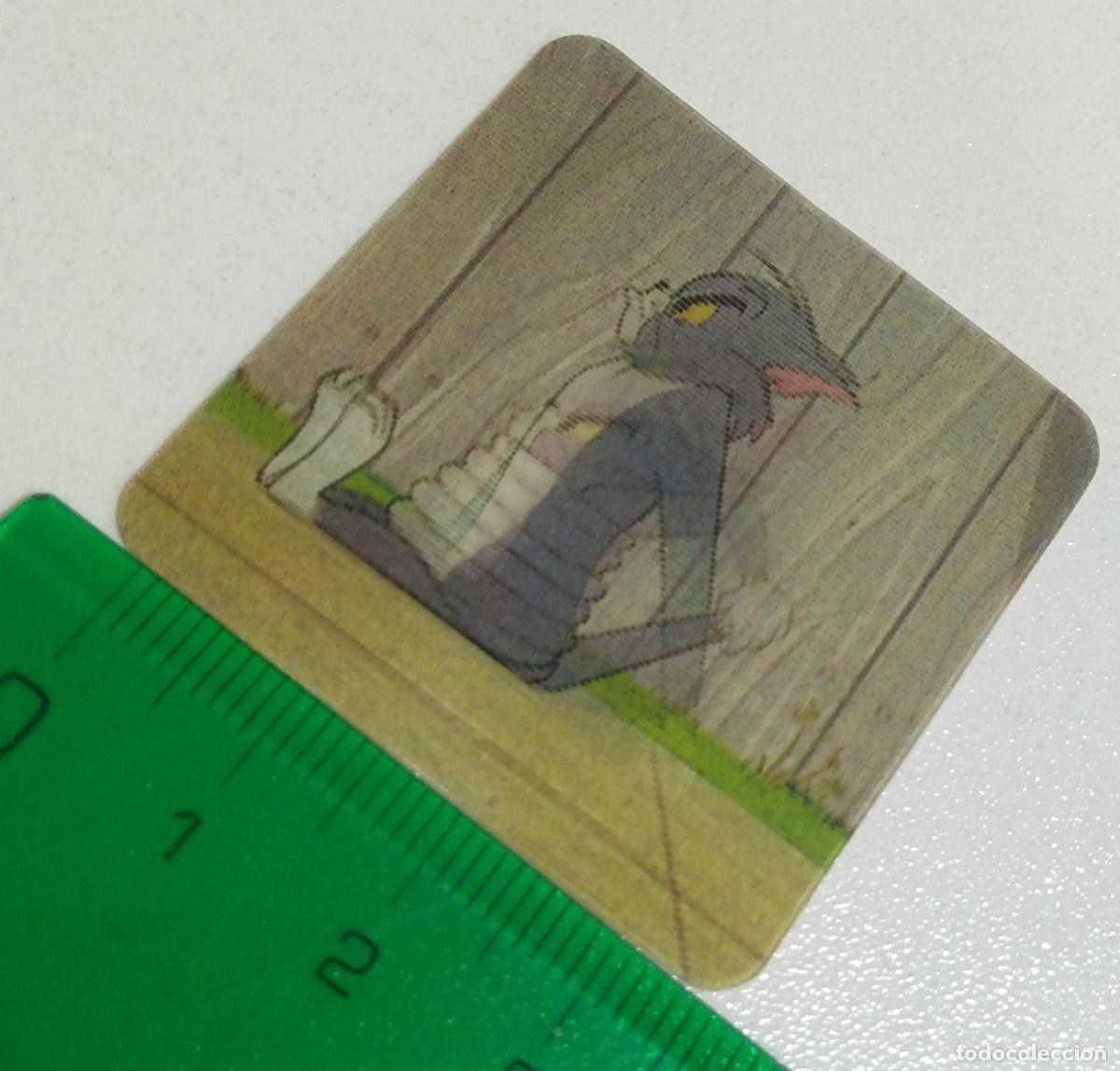 Coleccionismo: skips tarjeta lenticular movimiento serie tv raton gato hanna barbera tom jerry mini card 24 024