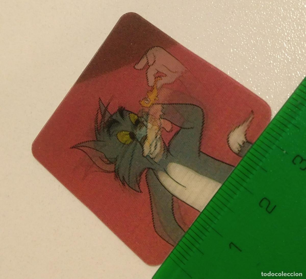 Coleccionismo: skips tarjeta lenticular movimiento serie tv raton gato hanna barbera tom jerry mini card 27 027