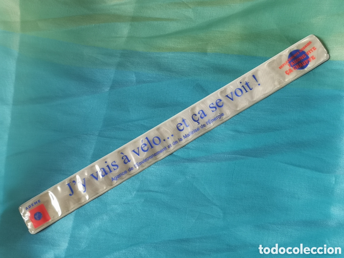 Coleccionismo: Pulsera Mu&ntilde;equera reflectante - Foto 1