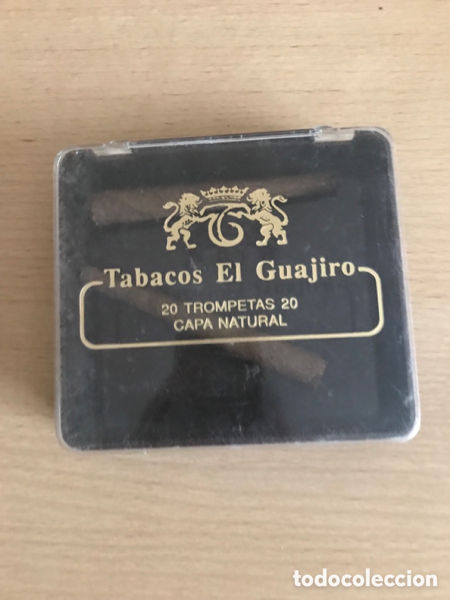Coleccionismo: Caja tabacos el guajiro