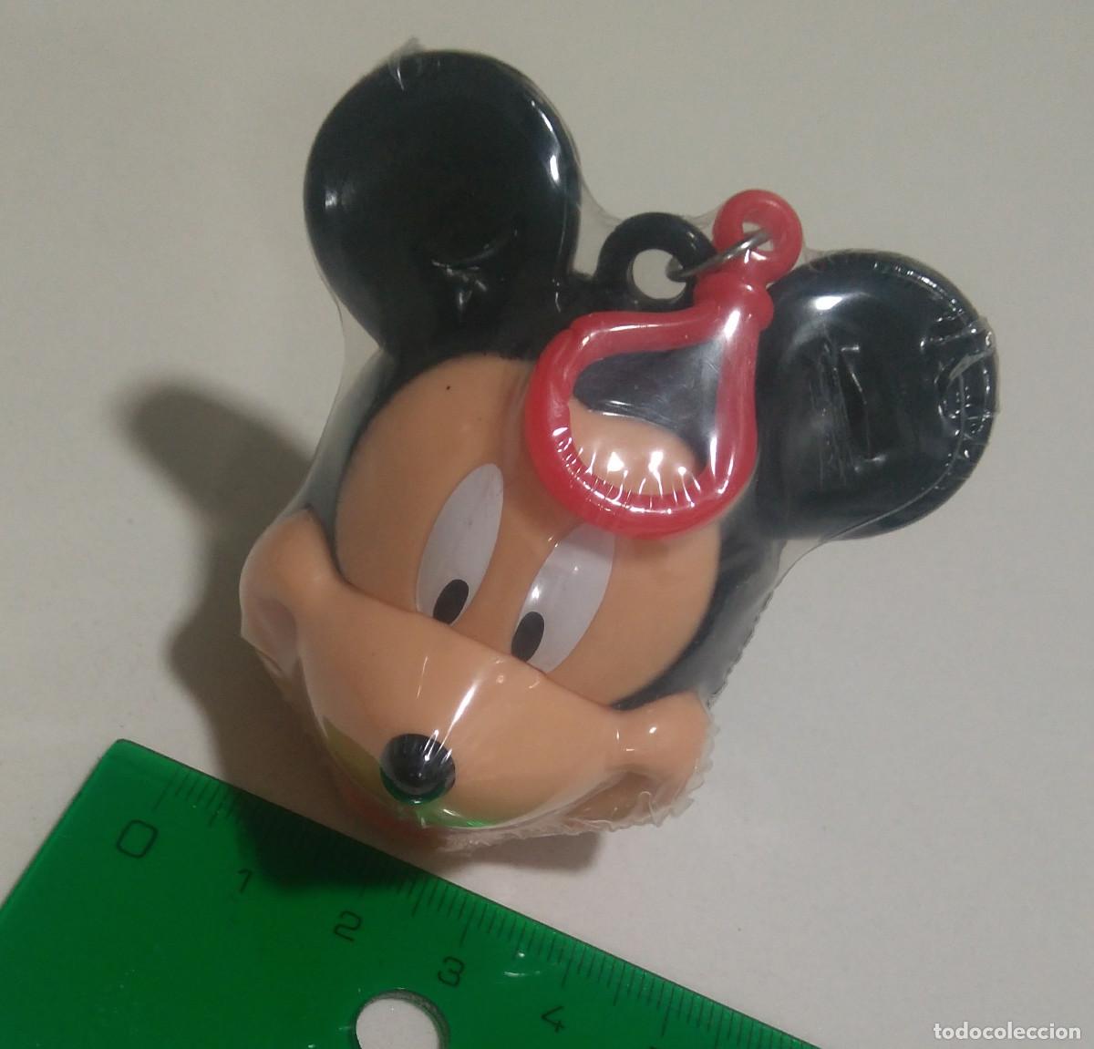 Coleccionismo: llavero mickey disney mikey chuches keyring mouse raton cabeza head