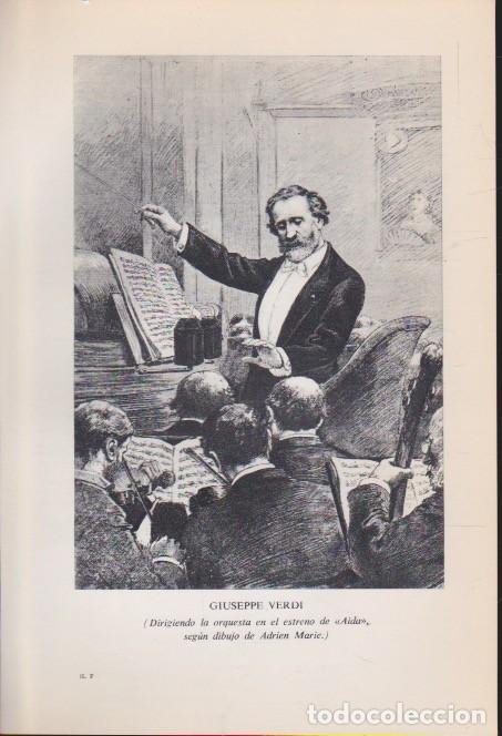 Coleccionismo: GIUSEPPE VERDI ● L&Aacute;MINA FOTOGR&Aacute;FICA EN HUECOGRABADO ● 23X15CMS ●