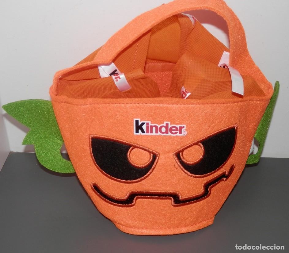 Coleccionismo: BOLSO DE HALLOWEEN DE LA KINDER - Foto 1