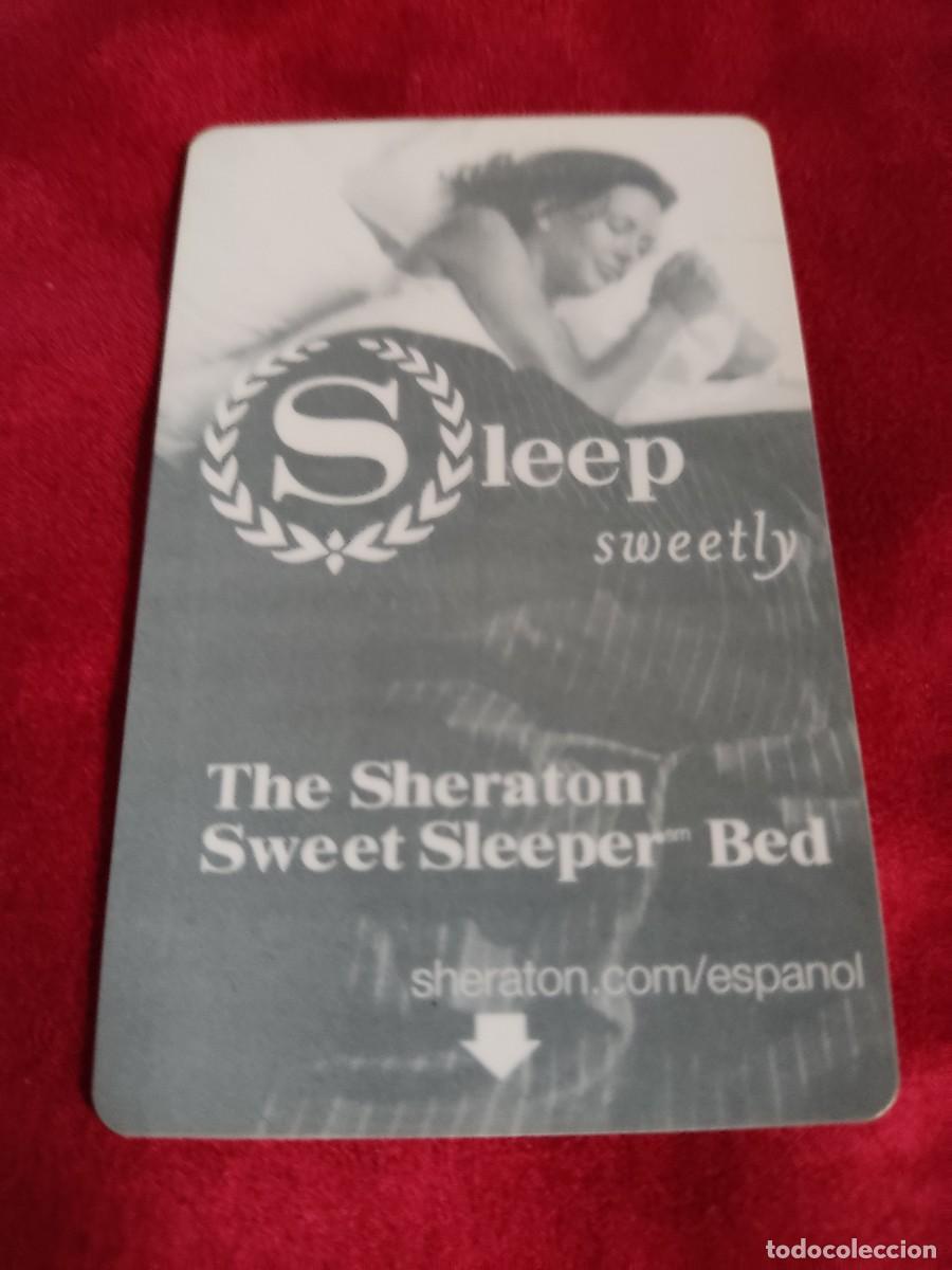 Coleccionismo: Tarjeta Hotel Sheraton, llave keycard