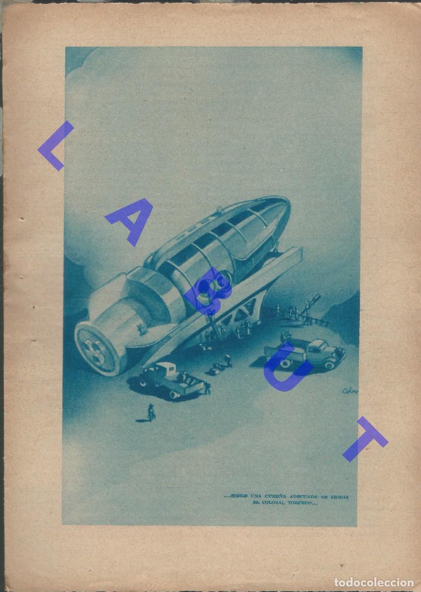 Coleccionismo: ART DEC&Oacute; ANTONIO COBOS DIBUJO LAMINA PROCEDENCIA DESCONOCIDA 25CM 1935 J10