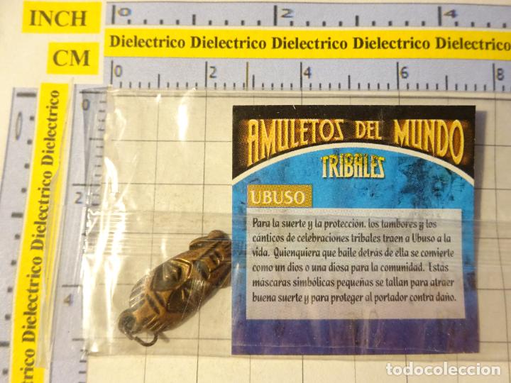 Collezionismo: COLGANTE AMULETOS DEL MUNDO. TALISM&Aacute;N AMULETO TRIBAL. UBUSO. PRECINTADO