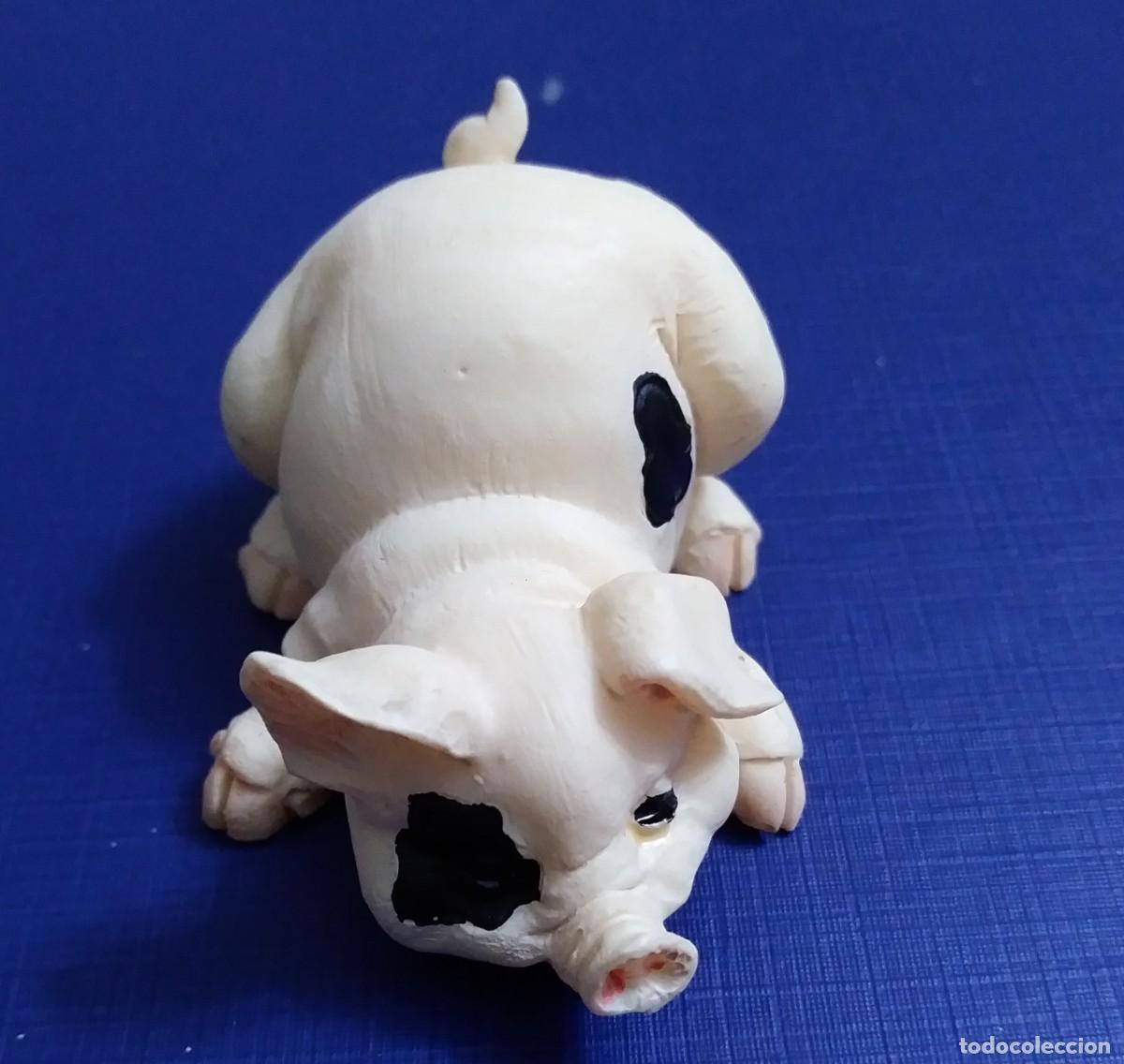 Coleccionismo: FIGURA DE CERDITO DE LA FELICIDAD TUMBADO - NUEVA
