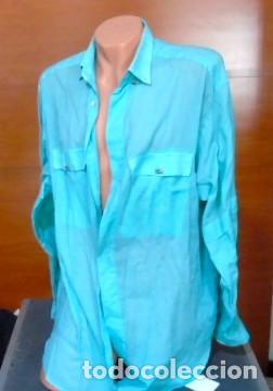 Colecionismo: FRANCIS MONTESINOS CAMISA DE GASA VERDE A&Ntilde;O 1988 (EXCLUSIVO)