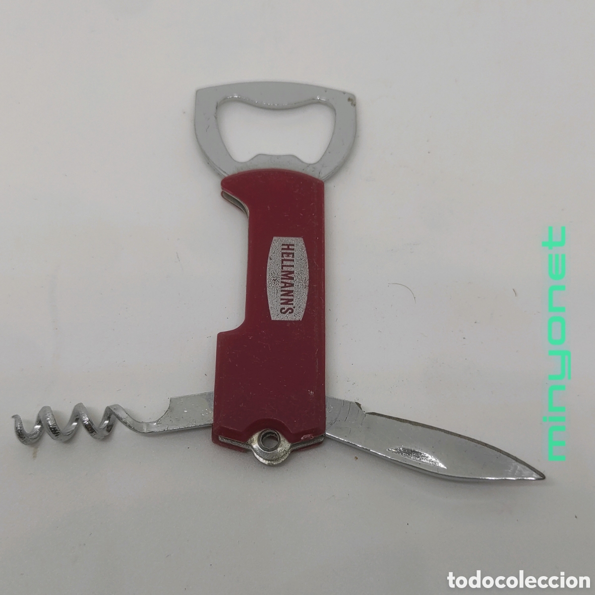 Coleccionismo: Abridor Navaja multiusos Hellmanns - Foto 2