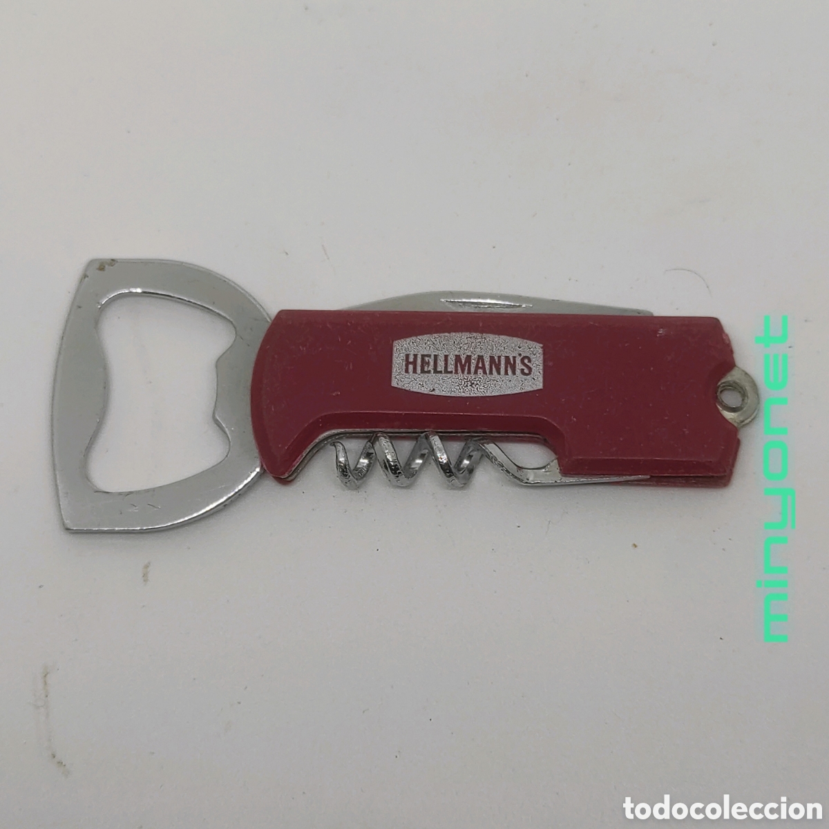 Coleccionismo: Abridor Navaja multiusos Hellmanns - Foto 1